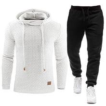 Load image into Gallery viewer, 2020 New Tracksuit Men Brand Male Solid Hooded Sweatshirt+Pants Set
