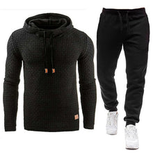 Load image into Gallery viewer, 2020 New Tracksuit Men Brand Male Solid Hooded Sweatshirt+Pants Set
