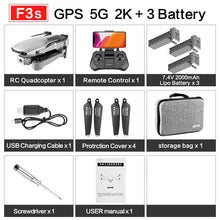 Load image into Gallery viewer, F3 drone GPS 4K 5G WiFi live video FPV quadrotor flight
