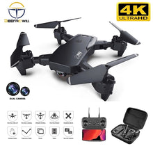 Load image into Gallery viewer, 2020 NEW Rc Drone 4k HD Wide Angle Camera 1080P WiFi fpv Drone Dual Camera Quadcopter Real-time transmission Helicopter Toys
